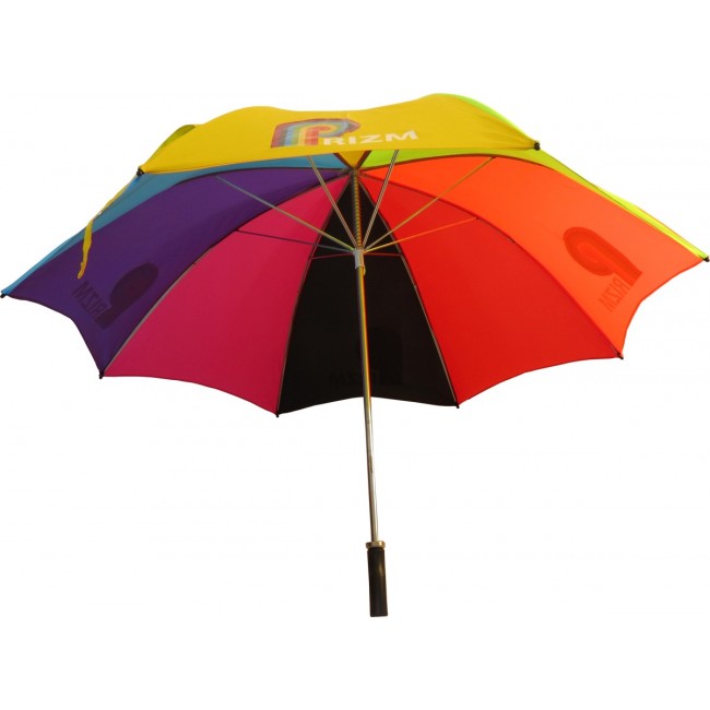 Promotional Bedford Silver Umbrella - Image 2