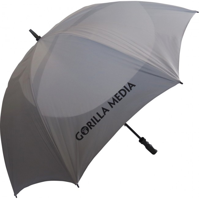 Promotional Fibrestorm Double Canopy Umbrella - Image 1