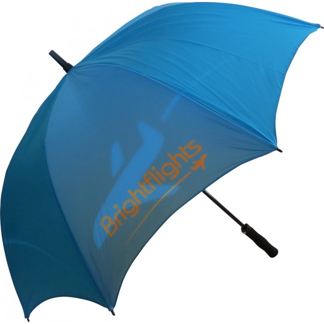 Promotional Fibrestorm Auto Double Canopy Umbrella - Image 1