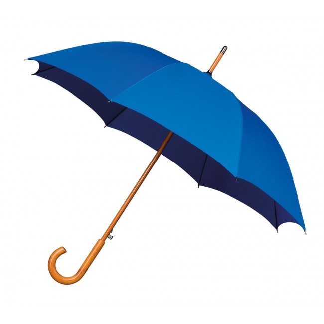 Promotional Executive Wood Crook Umbrella - Image 5