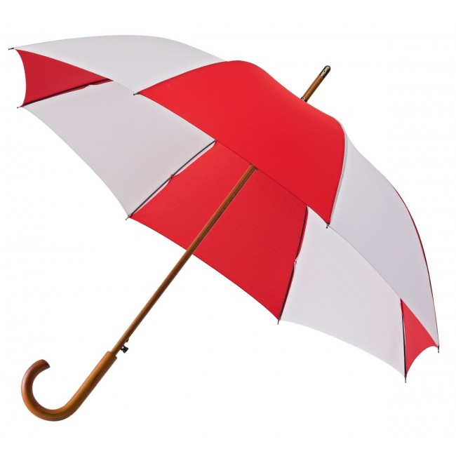 Promotional Executive Wood Crook Umbrella - Image 9