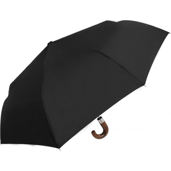 Promotional Deluxe Woodcrook Telescopic Umbrella - Image 1