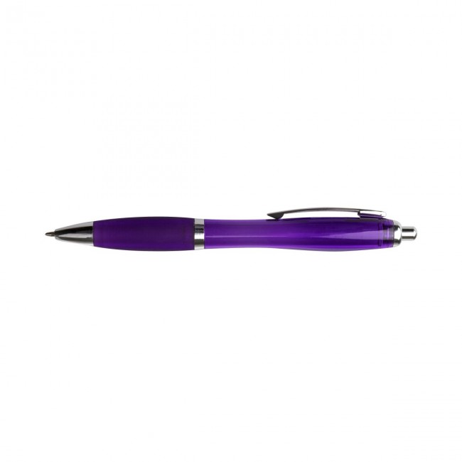 Promotional Curvy Colour Ballpen - Image 1