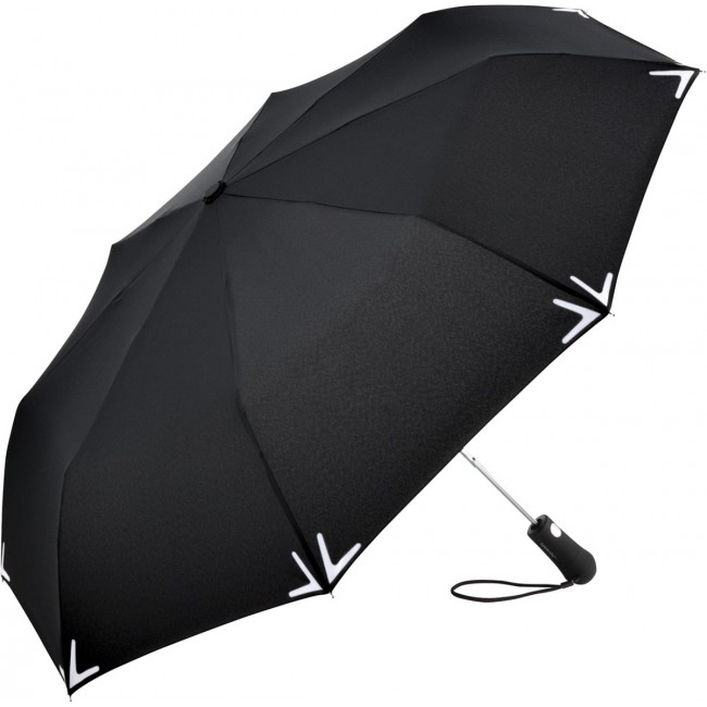 Promotional FARE SafeBrella AC LED Mini Umbrella - Image 2