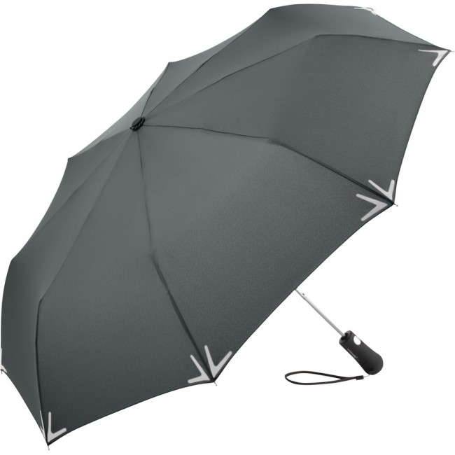 Promotional FARE SafeBrella AC LED Mini Umbrella - Image 4