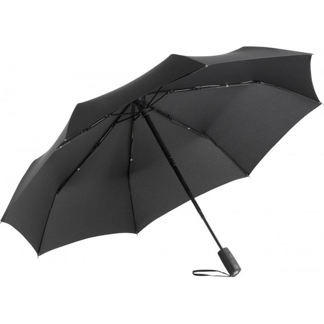 Promotional FARE Flat Black Magic Windfighter Oversize Mini Umbrella - Image 3