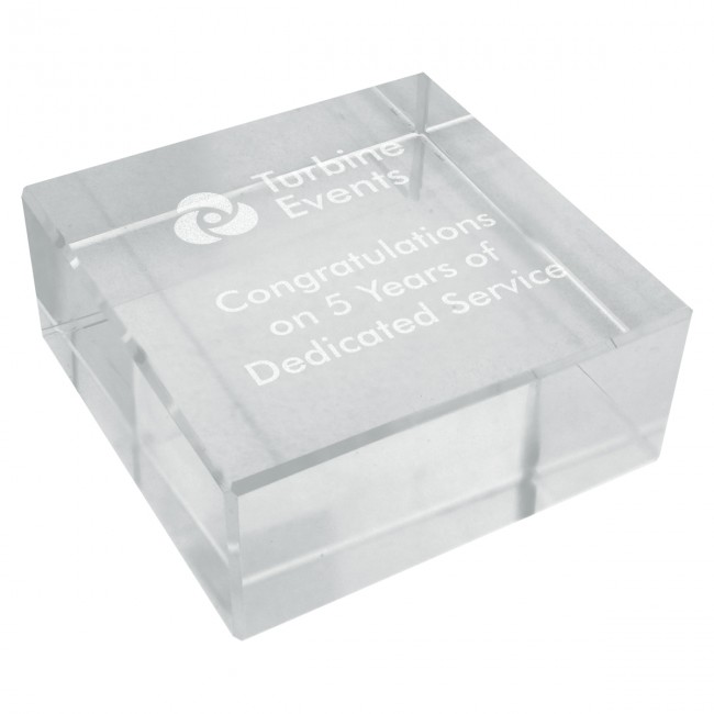 Promotional Crystal Paperweight