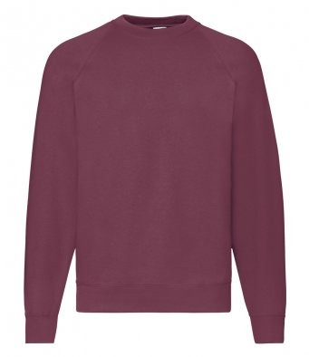 Promotional Fruit of the Loom Classic Raglan Sweatshirt - Image 3