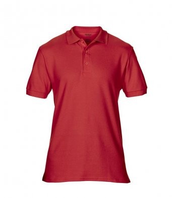 Promotional Gildan Premium Cotton® Double Piqué Polo Shirt - Image 3