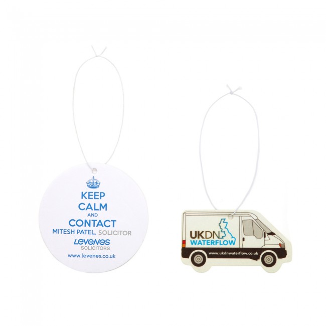 Promotional Air Fresheners Printed4You.co.uk