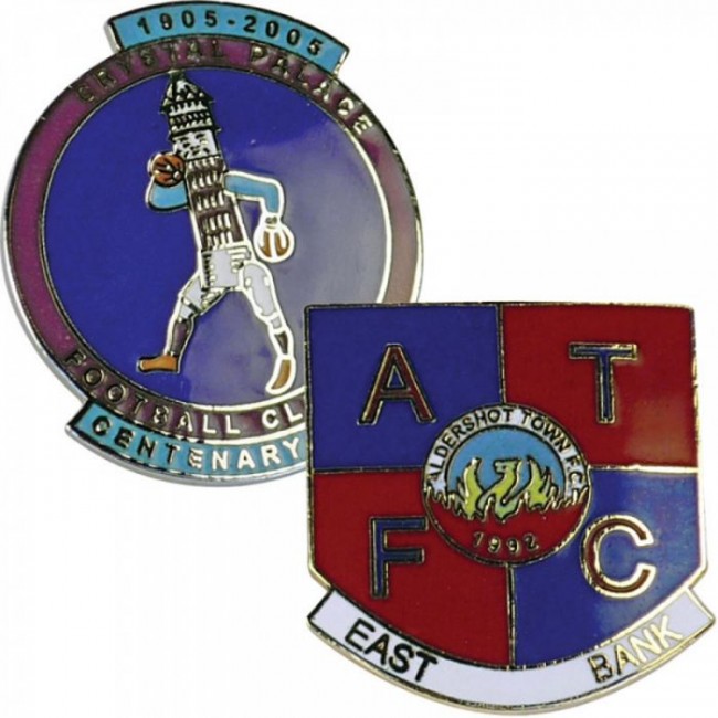 Promotional Synthetic Hard Enamel Badges 25mm