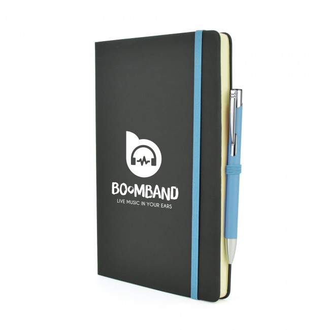 Promotional A5 Mole Mate Black Notebook - Image 6