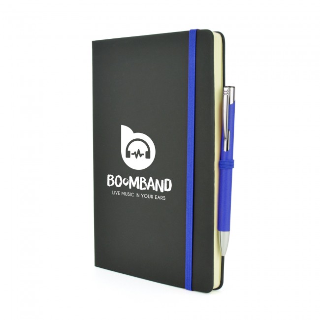 Promotional A5 Mole Mate Black Notebook - Image 9