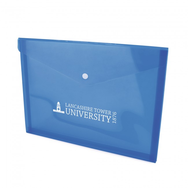 Promotional Hyde Translucent Document Folder - Image 1