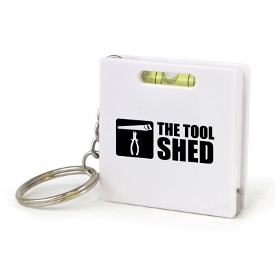 Promotional Skillet Tape Measure Keyring 1m