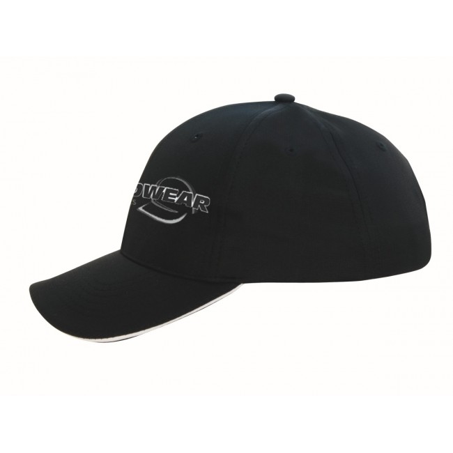 Promotional Sports Ripstop Cap with Sandwich Trim - Image 1