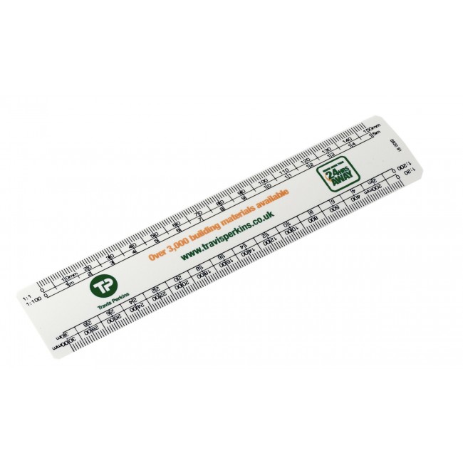 Promotional 150mm Oval Scale Ruler