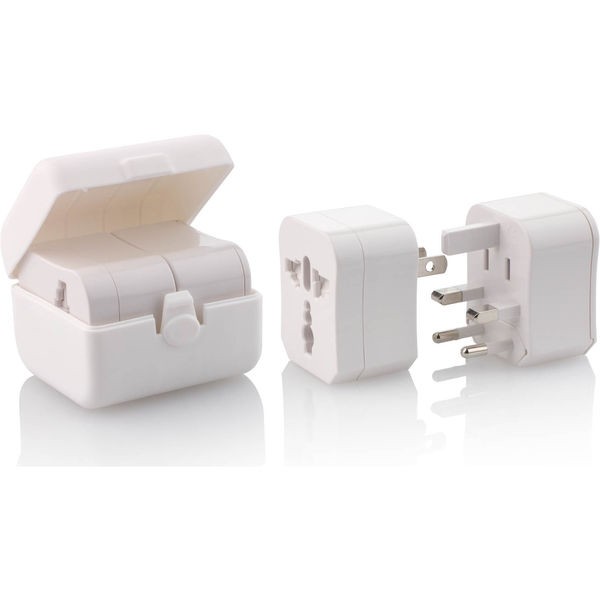 Promotional Travel Adaptor in Presentation Case