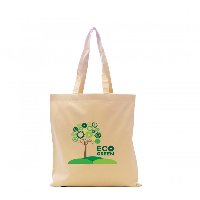 Promotional Dunham 8oz Premium Natural Cotton Shopper Bag