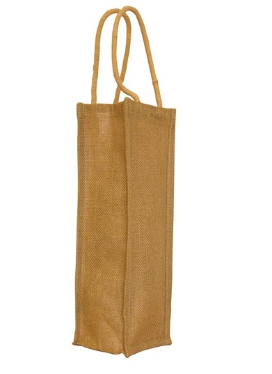 Promotional Jute Single Bottle Bag