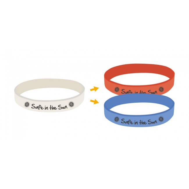 Promotional UV Printed Silicone Wristbands