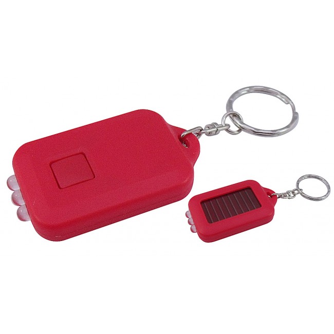 Promotional Solar Powered Torch Keyrings