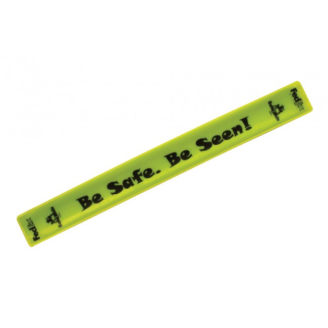 Promotional Reflective Slap Bands Compliant