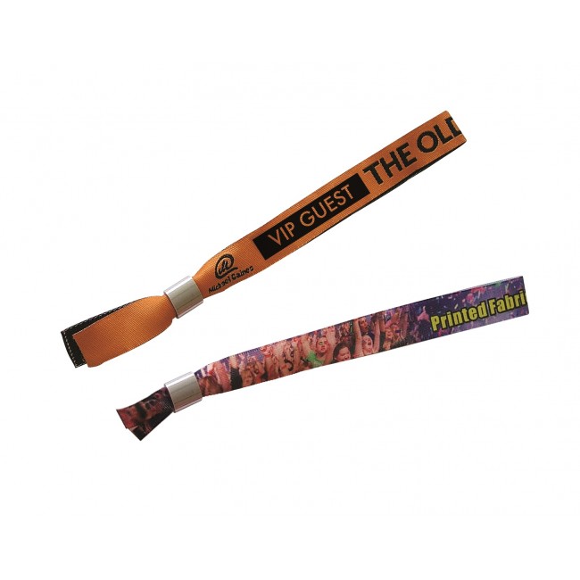 Promotional Fabric Event Wristbands