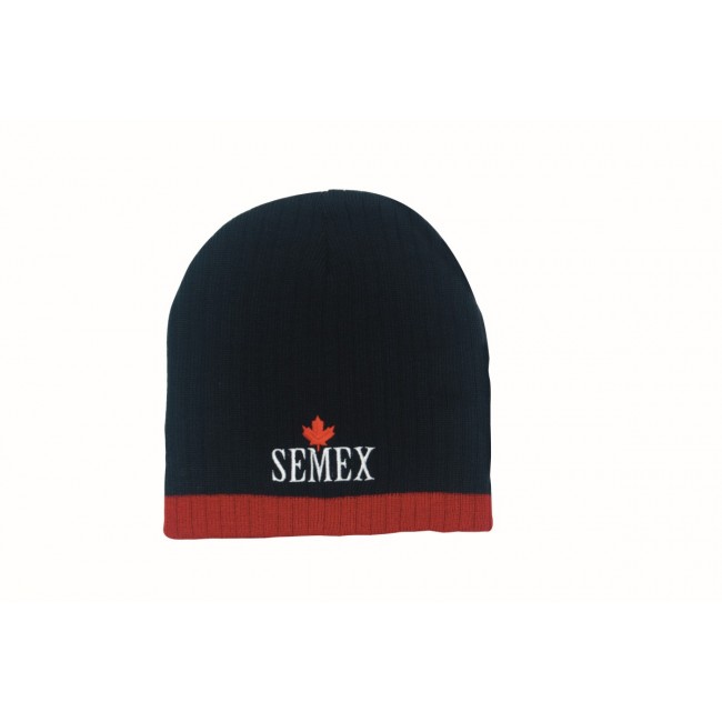 Promotional Two Tone Cable Knit Beanie - Toque - Image 1