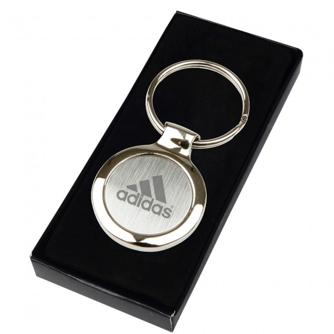 Promotional Circular Executive Keyring