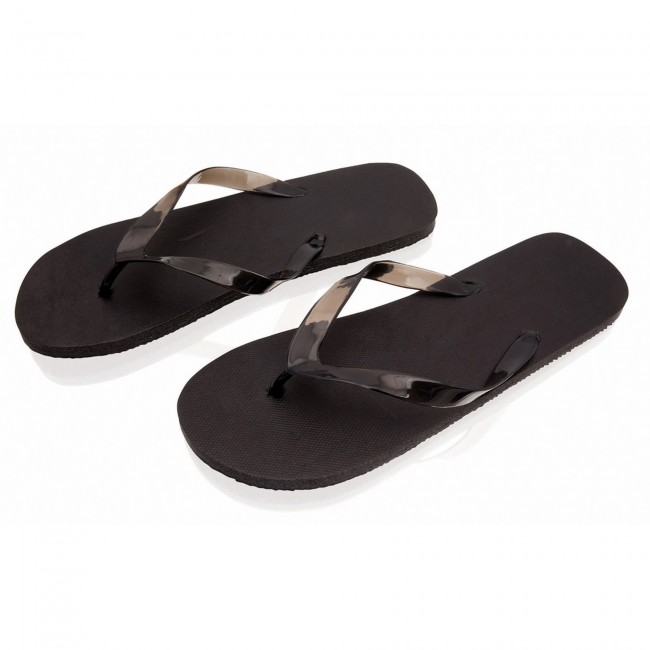 Promotional Flip Flops with Translucent Strap