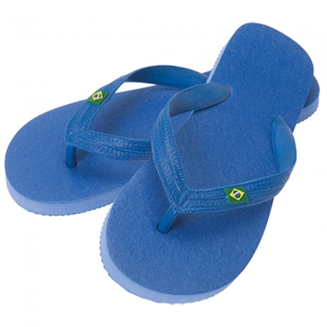 Promotional Flip Flops with Solid Strap