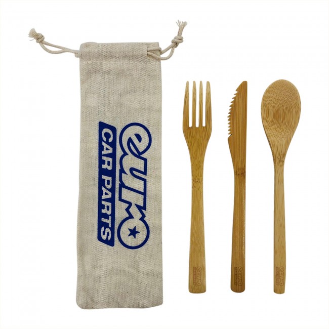 Promotional Bamboo Cutlery Set