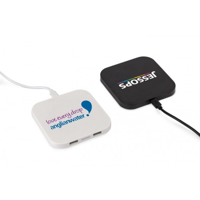 Promotional Duo Printed Wireless Charger