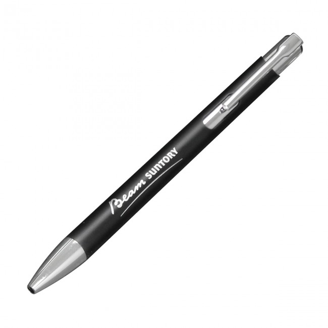 Promotional Sorrento Black Ballpen