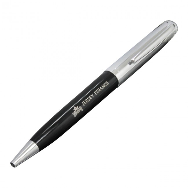 Promotional Alsace Black Ballpen