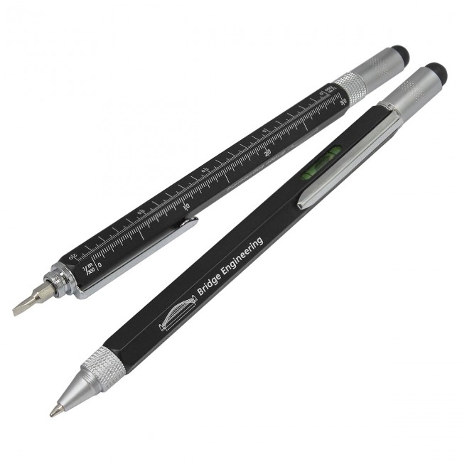 Promotional Black Multi Function Ballpen