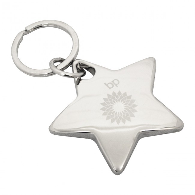 Promotional Shiny Star Keyring