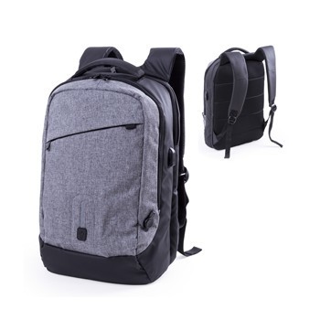 Backpack with built store in power bank