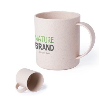 Natural Bamboo Fibre Mug 350ml