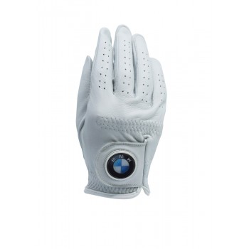 Pearl Cabretta Leather Golf Glove With Your Logo On The 30 Mm Ball Marker