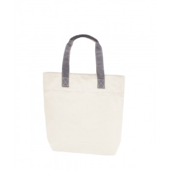 Kaa FC Canvas Shopper Grey Trim 16oz