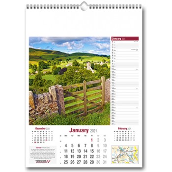 Yorkshire Wall Calendar