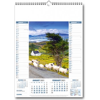 Caledonia Wall Calendar