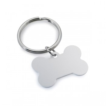 Aluminium Bone Shaped Keyring