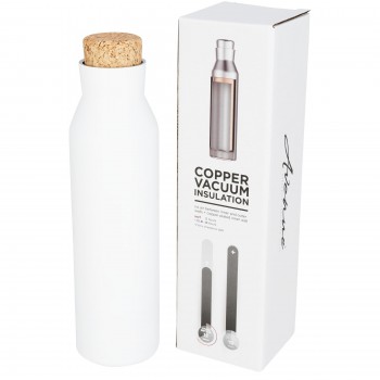 Norse copper vacuum insulated bottle with cork