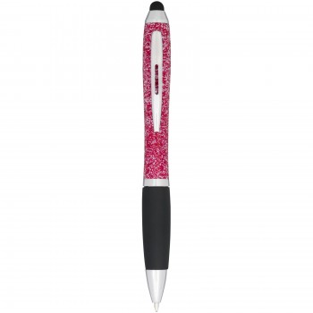 Nash speckled ballpoint pen with stylus