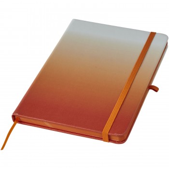 Gradient hard cover notebook