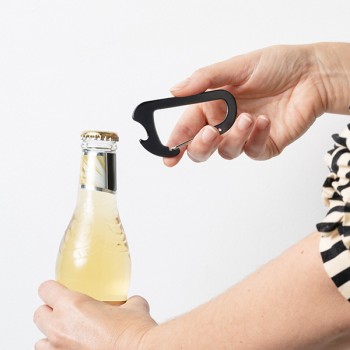 Carabiner Clip With Bottle Opener