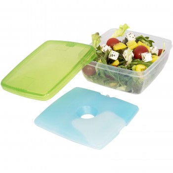 Glace lunch box with ice pad